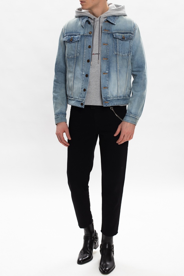 Denim jacket saint laurent best sale